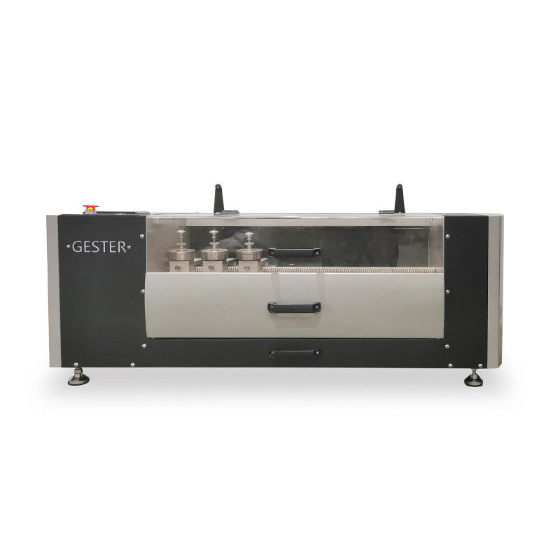 Touch Screen EN 12770 DIN Abrasion Tester For Shoe Testing
